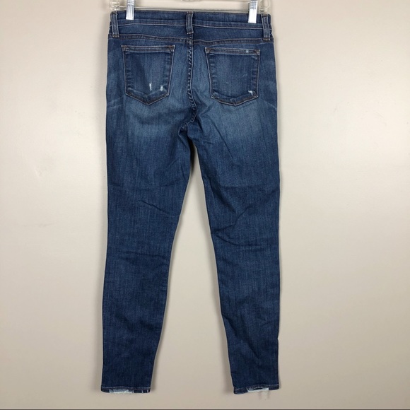 J. Crew Distressed Toothpick Skinny Jeans - Picture 3 of 6